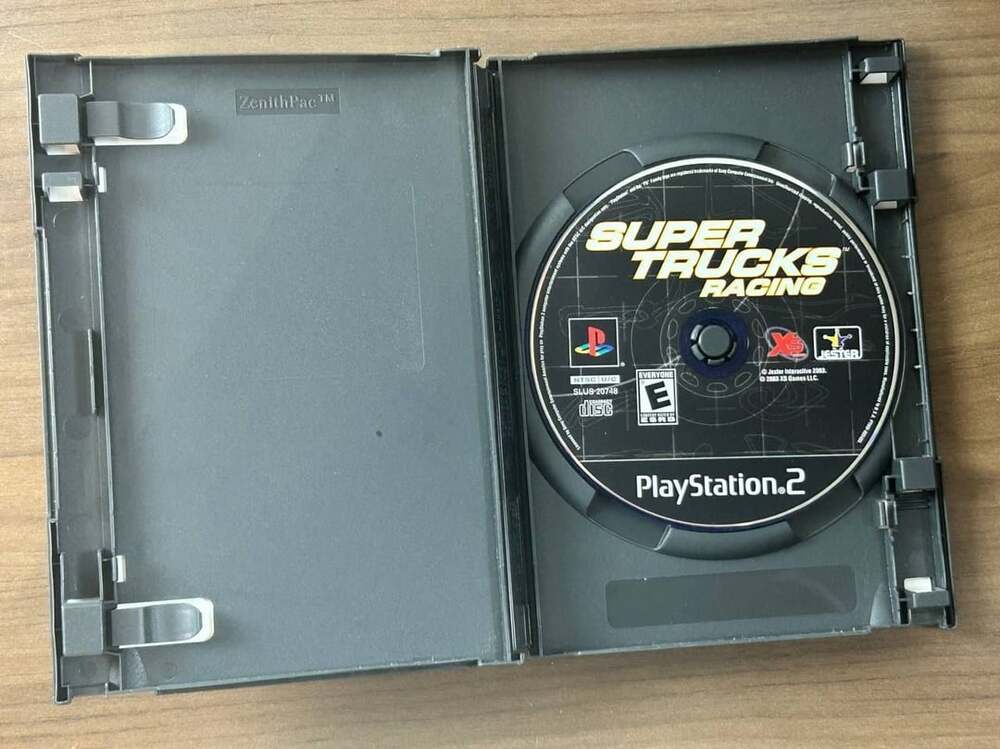 Super Trucks Racing PS2 PlayStation 2 Big Rig Racing Game Used Tested Works - Picture 2 of 3
